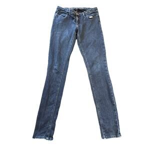 Madewell Women's Skinny Jeans Stretch Denim Blue Dark Wash Size 4